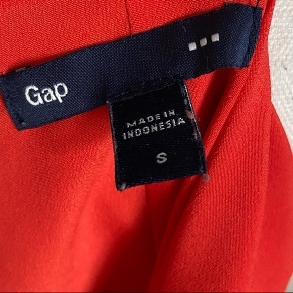 Gap • Red Tie Waist Above The Knee Sundress - Picture 4 of 4